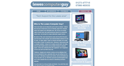 Desktop Screenshot of lewescomputerguy.co.uk