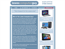 Tablet Screenshot of lewescomputerguy.co.uk